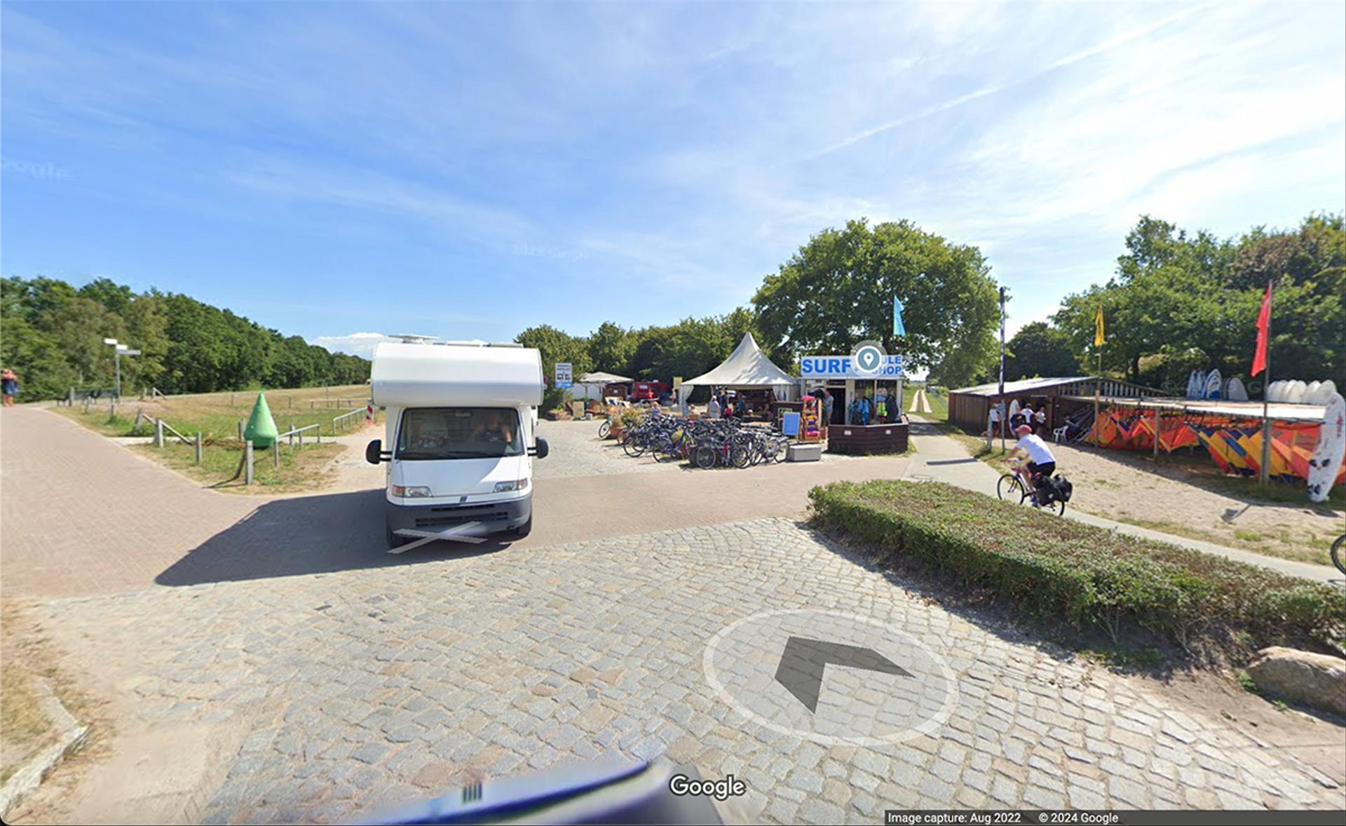 Karte Stellplatz Zingst